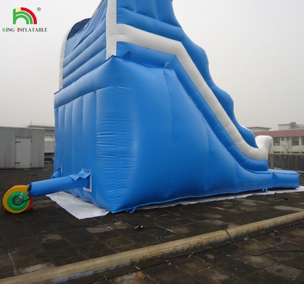 Giá rẻ thương mại đôi phun hai làn đường trượt nước bơm lên để bán