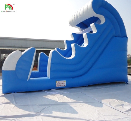 Vườn sau ngoài trời Trẻ em Người lớn Slide nước bơm lớn Để bán Bể bơi thương mại Công viên nước Slide Bounce House