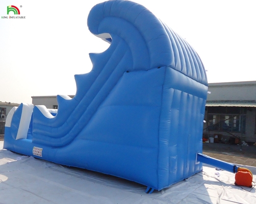 Vườn sau ngoài trời Trẻ em Người lớn Slide nước bơm lớn Để bán Bể bơi thương mại Công viên nước Slide Bounce House
