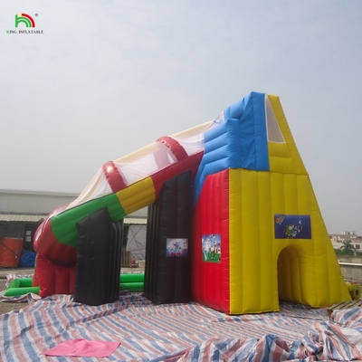 Ưu tiên thương mại lâu đài trẻ em sân chơi bơm trampoline trượt nước nhảy combo bouncer