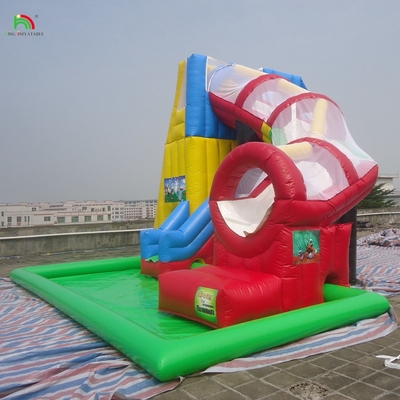 Ưu tiên thương mại lâu đài trẻ em sân chơi bơm trampoline trượt nước nhảy combo bouncer