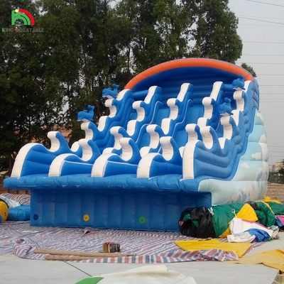 Ngoài trời mùa hè mát mẻ sóng hồ bơi trượt trượt nước bơm cho hồ bơi dưới đất trẻ em trưởng thành