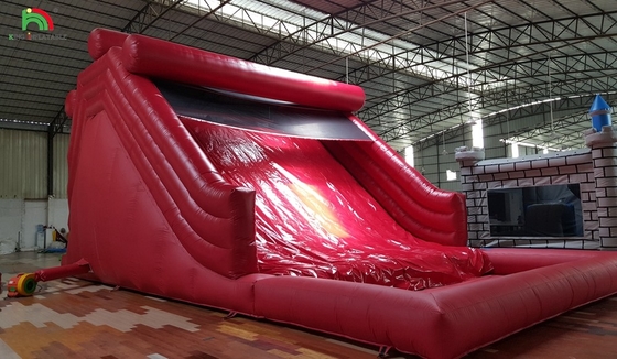 Thang trượt nước bơm thương mại ngoài trời bơm sân chơi bơm nước PVC bơm trượt nhảy lớn