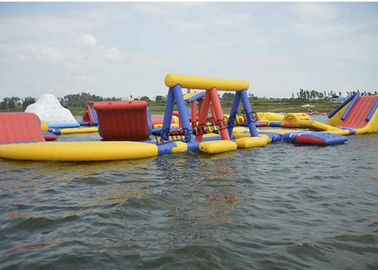 Công viên nước bơm hơi bạt PVC thương mại, thiết bị sân chơi nước Splash