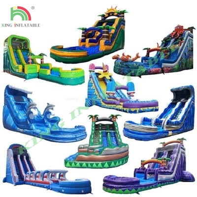Băng trượt nước bơm lên Băng trượt nước thương mại khổng lồ Công viên giải trí cho người lớn