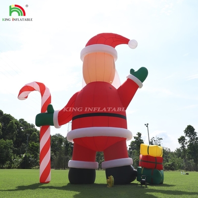 20ft 26ft 33ft Christmas Outdoor Decoration Giant Inflatable Santa Claus Đối với quảng cáo