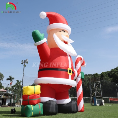 20ft 26ft 33ft Christmas Outdoor Decoration Giant Inflatable Santa Claus Đối với quảng cáo