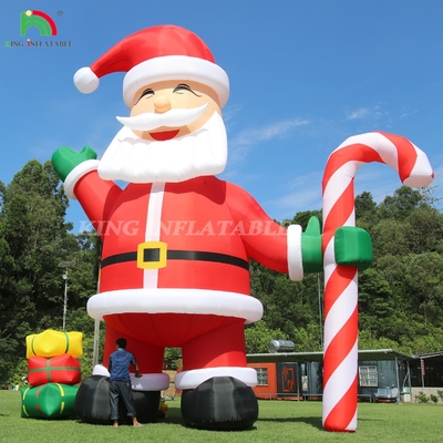 20ft 26ft 33ft Christmas Outdoor Decoration Giant Inflatable Santa Claus Đối với quảng cáo