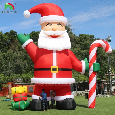 20ft 26ft 33ft Christmas Outdoor Decoration Giant Inflatable Santa Claus Đối với quảng cáo