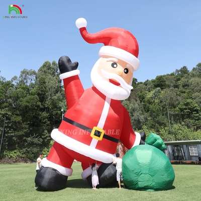 20ft 26ft 33ft 40ft Giáng sinh bơm lên Santa cho sân cỏ ngoài trời trang trí bữa tiệc Giáng sinh