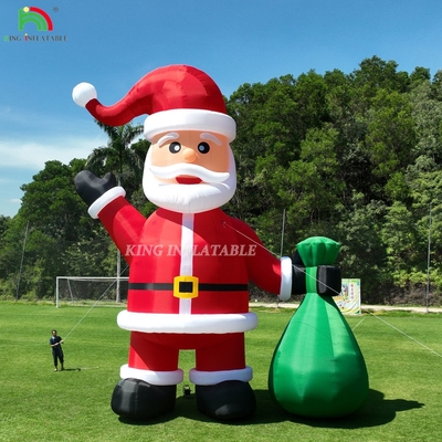 20ft 26ft 33ft 40ft Giáng sinh bơm lên Santa cho sân cỏ ngoài trời trang trí bữa tiệc Giáng sinh