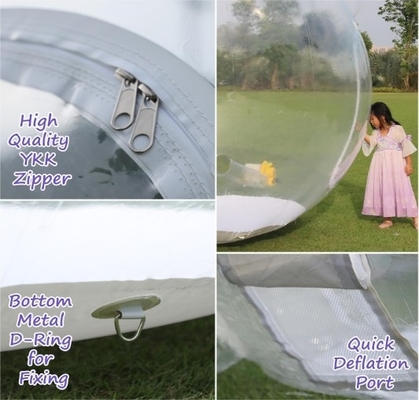 10FT cầu tuyết bơm lên 0,5mm PVC đồ trang trí Giant thông minh bơm bơm lên lều Igloo