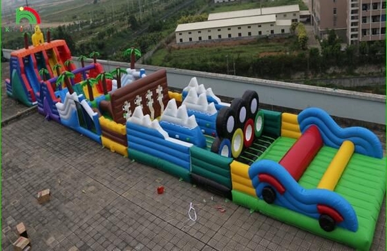 Các môn học chướng ngại vật bơm trên ngoài trời thương mại Thách thức môn học chướng ngại vật bơm trên cho người lớn Trò chơi tiệc tùng Bounce House