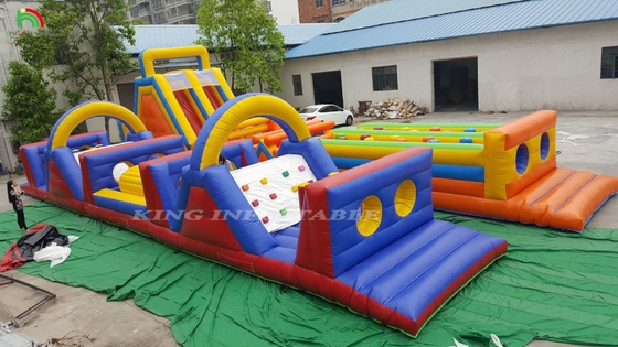Đội đua chướng ngại vật bơm hơi cực kỳ điên