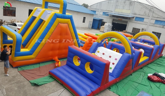 Đội đua chướng ngại vật bơm hơi cực kỳ điên