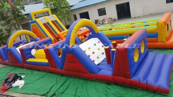 Đội đua chướng ngại vật bơm hơi cực kỳ điên