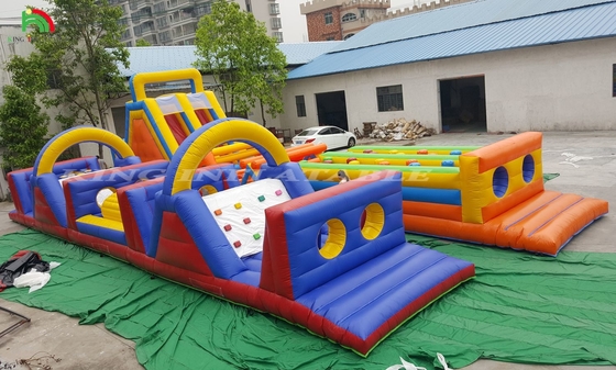 Đội đua chướng ngại vật bơm hơi cực kỳ điên