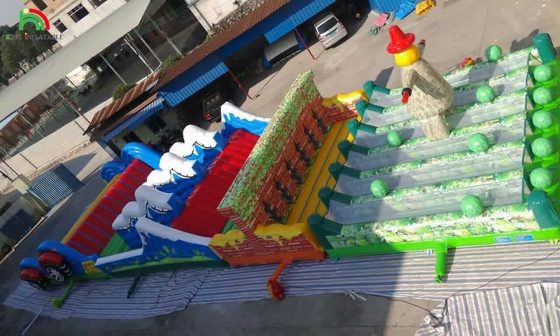 Nhà nhảy thương mại Trò chơi dành cho người lớn Khóa chướng ngại vật Trò chơi dành cho trẻ em Các hoạt động thể thao Khóa chướng ngại vật bơm lên cho người lớn