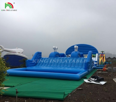 Giant Outdoor Inflatable Big Bounce Theme Outdoor Park Playground Lâu đài bơm lên