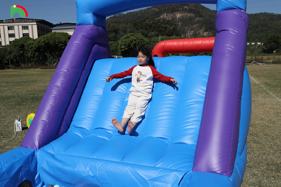 Commercial Outdoor Inflatable Bouncer Combo Bounce House Kids Party Bouncy Castle With Slide Ball Pit Climbing Obstacle Blower (Thiết bị thổi trở ngại)