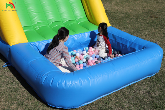Bouncer có thể bơm lên Combo Obstacle Course Bounce Castle House With Slides Ball Pit Climbing Obstacle Blower