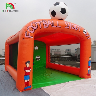 Carnival Inflatable Football Throw Game, Chơi bóng đá
