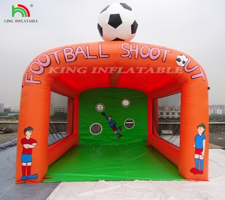 Carnival Inflatable Football Throw Game, Chơi bóng đá