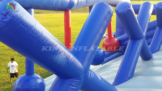5k Đường đua chướng ngại vật bơm nồng 5k Đường đua thách thức Thiết bị chơi trò chơi cho người lớn và trẻ em