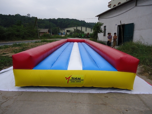 Slide nước hạng nặng Trò chơi ngoài trời Người lớn 1000 Ft Slip N Slide Slide Blow-up Slide Thành phố