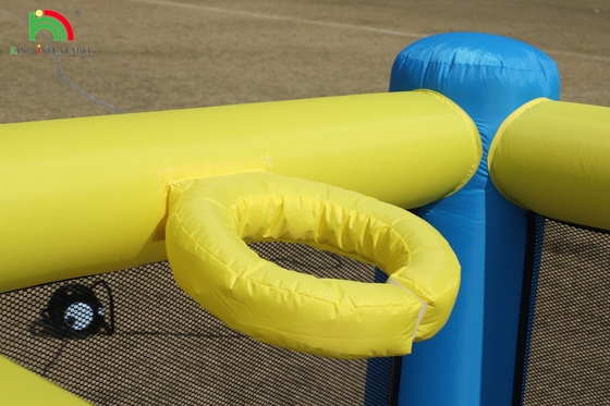Nội thất bên ngoài Party Bounce House Inflatable Toddler Bounce House Combo Với Ball Pit Slide Basket Trampoline