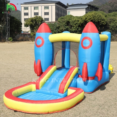 Nội thất bên ngoài Party Bounce House Inflatable Toddler Bounce House Combo Với Ball Pit Slide Basket Trampoline