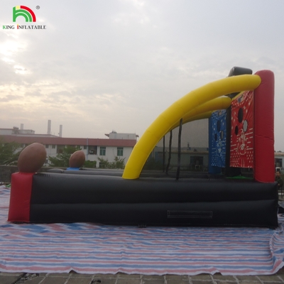 Outdoor Inflatable Fun Games Sports Quarterback Blitz Inflatable Football Thoss Game (Trò chơi bóng đá bơm lên)
