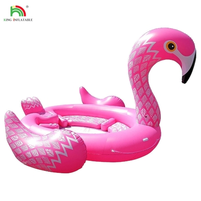 6 người Đồ cầu phao nước nổi núi biển hồ bơi nổi nước đồ chơi khổng lồ kỳ lân Flamingo giường nổi nổi cho bữa tiệc nước
