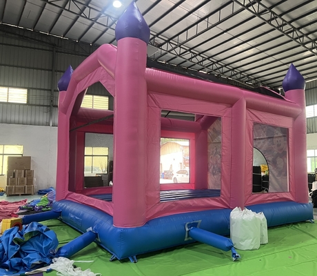 Nhà thả hoa nổi thương mại Mickey Mouse Thả hoa nổi Bouncy Castle Thả hoa nổi cho bữa tiệc trẻ em lớn