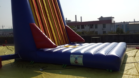 Nhà máy bán buôn thương mại ngoài trời thể thao trò chơi người lớn Inflatable Sticky Wall Game Inflatable Jumping Bouncy Castle