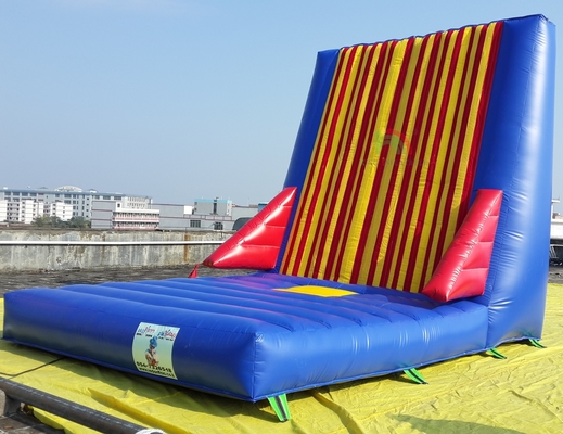 Nhà máy bán buôn thương mại ngoài trời thể thao trò chơi người lớn Inflatable Sticky Wall Game Inflatable Jumping Bouncy Castle