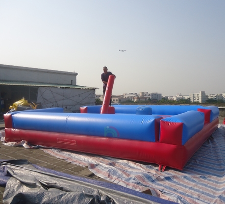 PVC chất lượng cao Đấu trường đấu tranh nổi bật Đấu trường đấu tranh Gladiator cho trẻ em với gậy bao gồm Blow-for Trampoline Parks