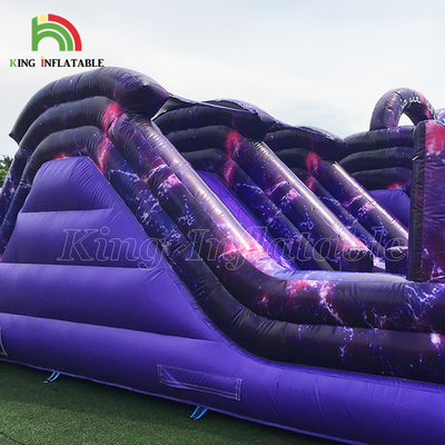 Hoạt động thể thao ngoài trời dành cho thương mại Người lớn Bouncer Khóa học chướng ngại vật Đồ hơi cho trẻ em