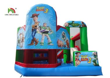 N Trượt nước bơm hơi Lâu đài in kỹ thuật số Clown theo chủ đề Bounce
