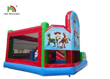 N Trượt nước bơm hơi Lâu đài in kỹ thuật số Clown theo chủ đề Bounce