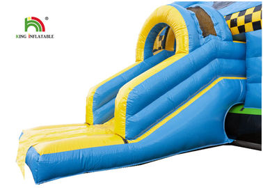 5,2 x 6,9m Nhà Bounce bơm hơi tùy chỉnh / Lâu đài nhảy với cầu trượt