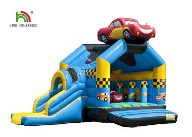 5,2 x 6,9m Nhà Bounce bơm hơi tùy chỉnh / Lâu đài nhảy với cầu trượt