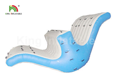 Blue 5 * 2.5m Rock Rock Slide / Công viên nước Đồ chơi cho thuê thương mại