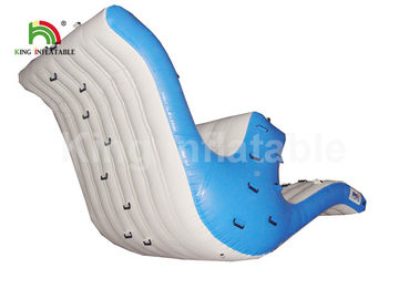 Blue 5 * 2.5m Rock Rock Slide / Công viên nước Đồ chơi cho thuê thương mại