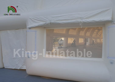Nước - Bằng chứng PVC 40 * 10m Lều bơm hơi khổng lồ màu trắng cho tiệc cưới