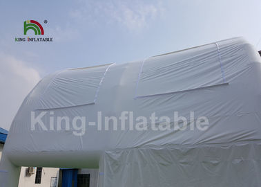 Nước - Bằng chứng PVC 40 * 10m Lều bơm hơi khổng lồ màu trắng cho tiệc cưới