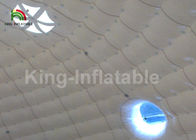 Nhà hình mái vòm trắng thương mại Lều kín khí cho một phần sự kiện Bảo hành 1 năm