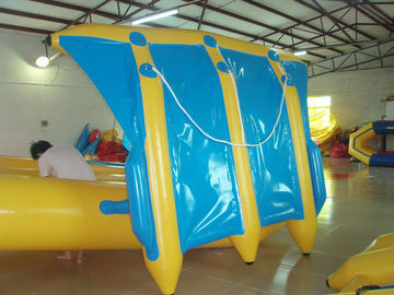 Thuyền câu cá PVC thổi phồng thú vị Hình dạng chuối cho trò chơi 3 - 6 người