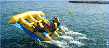 Thuyền câu cá PVC thổi phồng thú vị Hình dạng chuối cho trò chơi 3 - 6 người