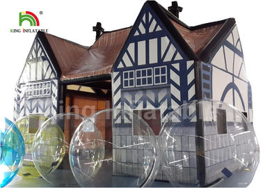 Cabin quán rượu ngoài trời 8 X 6m Lều sự kiện bơm hơi kín khí với in kỹ thuật số